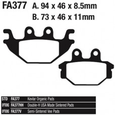 EBC Brake Pad, Carbon Dual Purpose Blend - FA377X